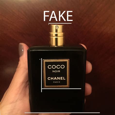 coco noir chanel fake